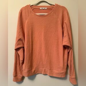 Rip Curl Peach Crew Neck Sweater